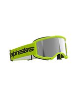 Vision 3 Wordmark Goggle - Yellow Fluo Mirror Silver