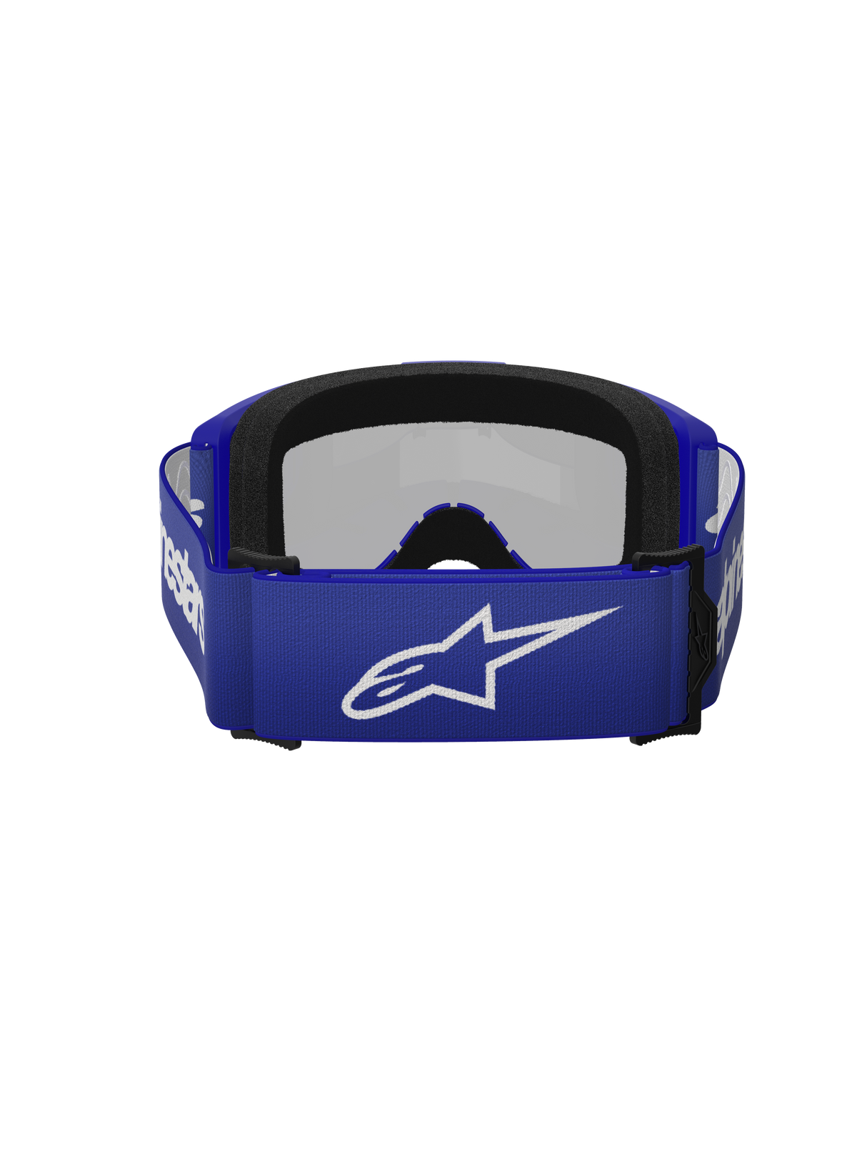 Vision 3 Wordmark Goggle - Blue Mirror Silver