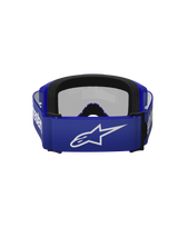 Vision 3 Wordmark Goggle - Blue Mirror Silver