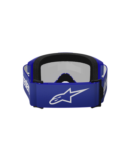 Vision 3 Wordmark - Motocross Goggles (Blue)