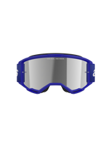 Vision 3 Wordmark Goggle - Blue Mirror Silver
