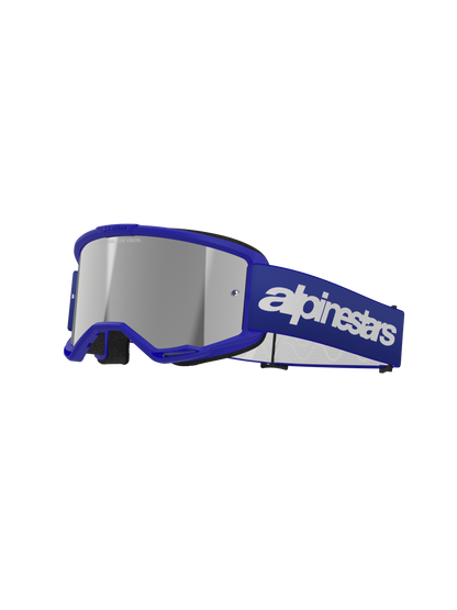 Vision 3 Wordmark - Motocross Goggles (Blue)