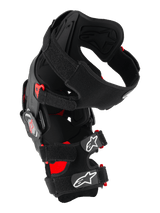 Rk-7 Plasma Knee Brace - Black Red