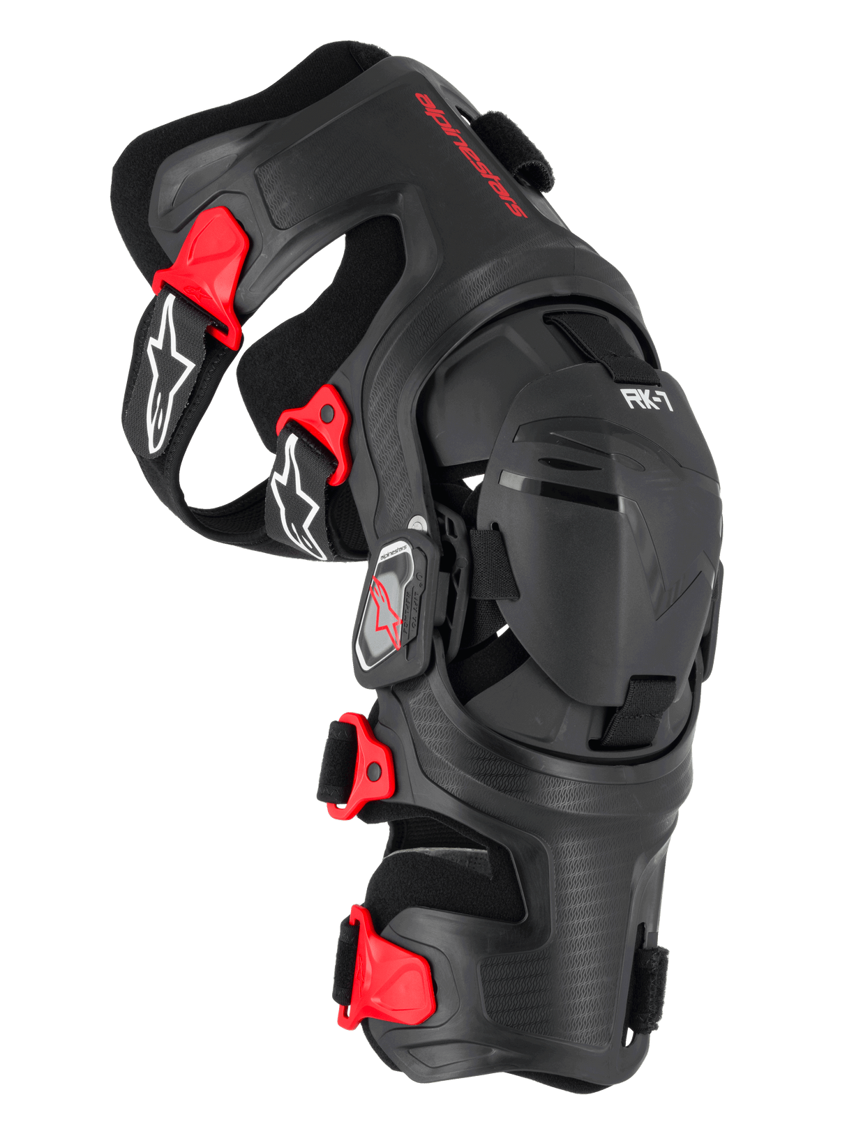 Rk-7 Plasma Knee Brace - Black Red