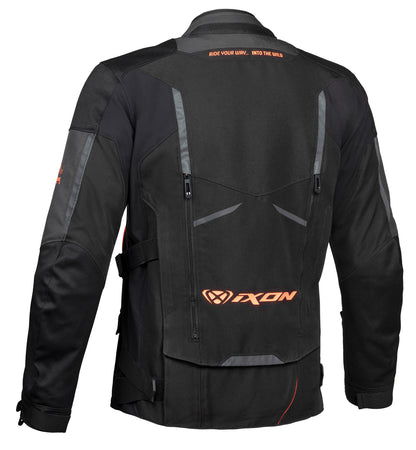 Ragnar - Adventure Touring Jacket (Black/Anthracite/Orange)