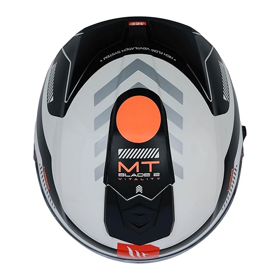 Blade 2 Sv Vitality A4 - Motorcycle Riding Helmet (Fluor Gloss)