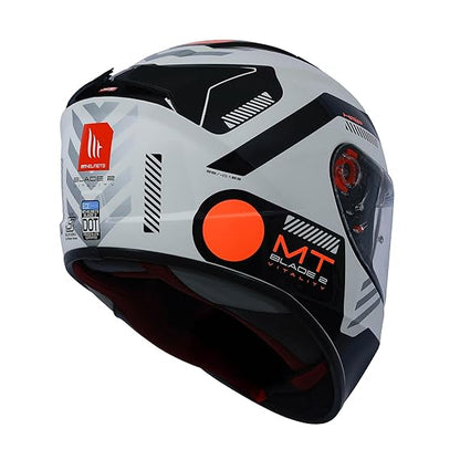 Blade 2 Sv Vitality A4 - Motorcycle Riding Helmet (Fluor Gloss)