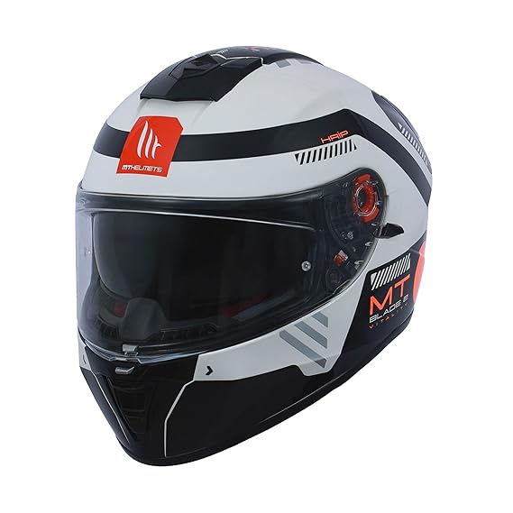 Blade 2 Sv Vitality A4 - Motorcycle Riding Helmet (Fluor Gloss) + Balaclava
