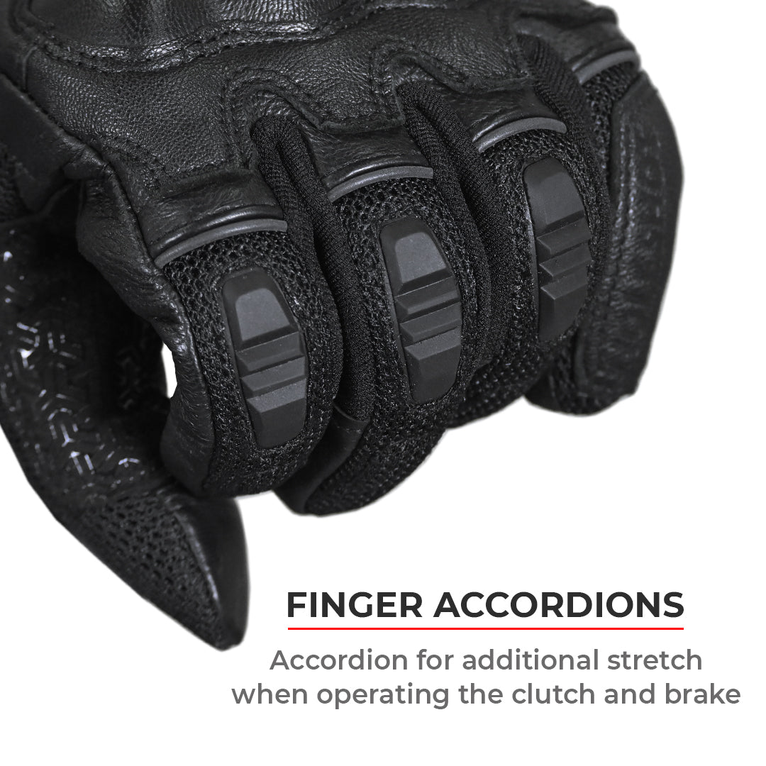 Holeshot - Urban/Touring Motorcycle Riding Gloves