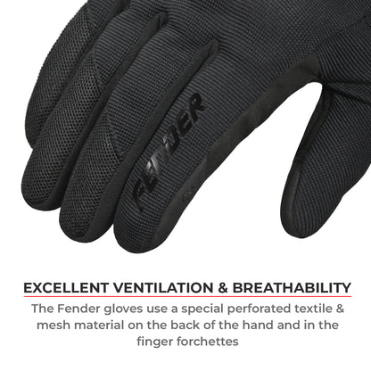 Fender - Half Gauntlet Adventure Touring Gloves