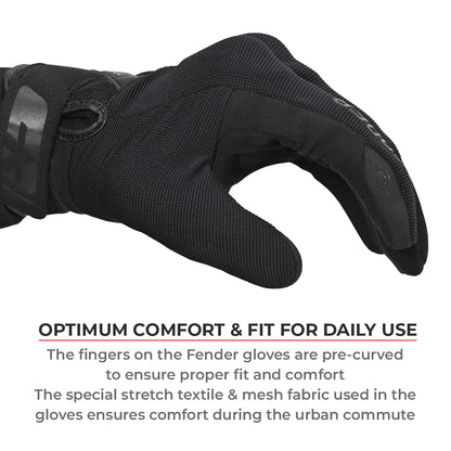 Fender - Half Gauntlet Adventure Touring Gloves