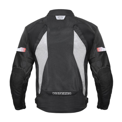 Spencer - Street Mesh Motorcycle Riding Jacket (Black)