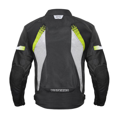 Spencer - Street Mesh Motorcycle Riding Jacket (Green)