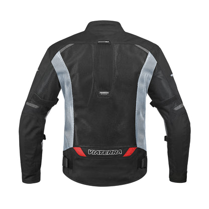 Miller - CE Certified Motorcycle Riding Jacket (Red)