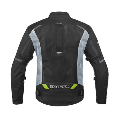 Miller - CE Certified Motorcycle Riding Jacket (Fluorescent Green)