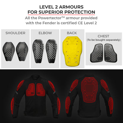 Fender - Urban Mesh Riding Jacket (Black)
