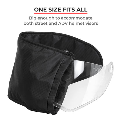 Motorcycle Helmet Visor Sleeves (Grey)
