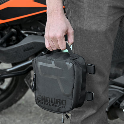 Enduro - Trailpack with 4 Point Anchoring System (Black)