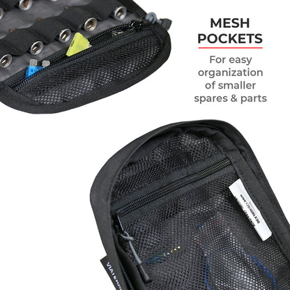 Enduro - Trailpack with 4 Point Anchoring System (Black)