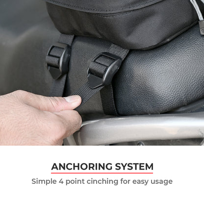 Enduro - Trailpack with 4 Point Anchoring System (Black)