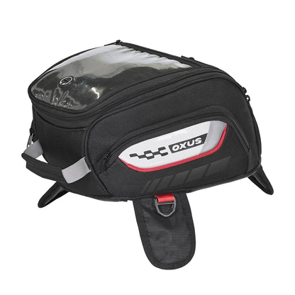 Oxus - 13L - Magnetic Tank Bag with Rain Cover (Black)