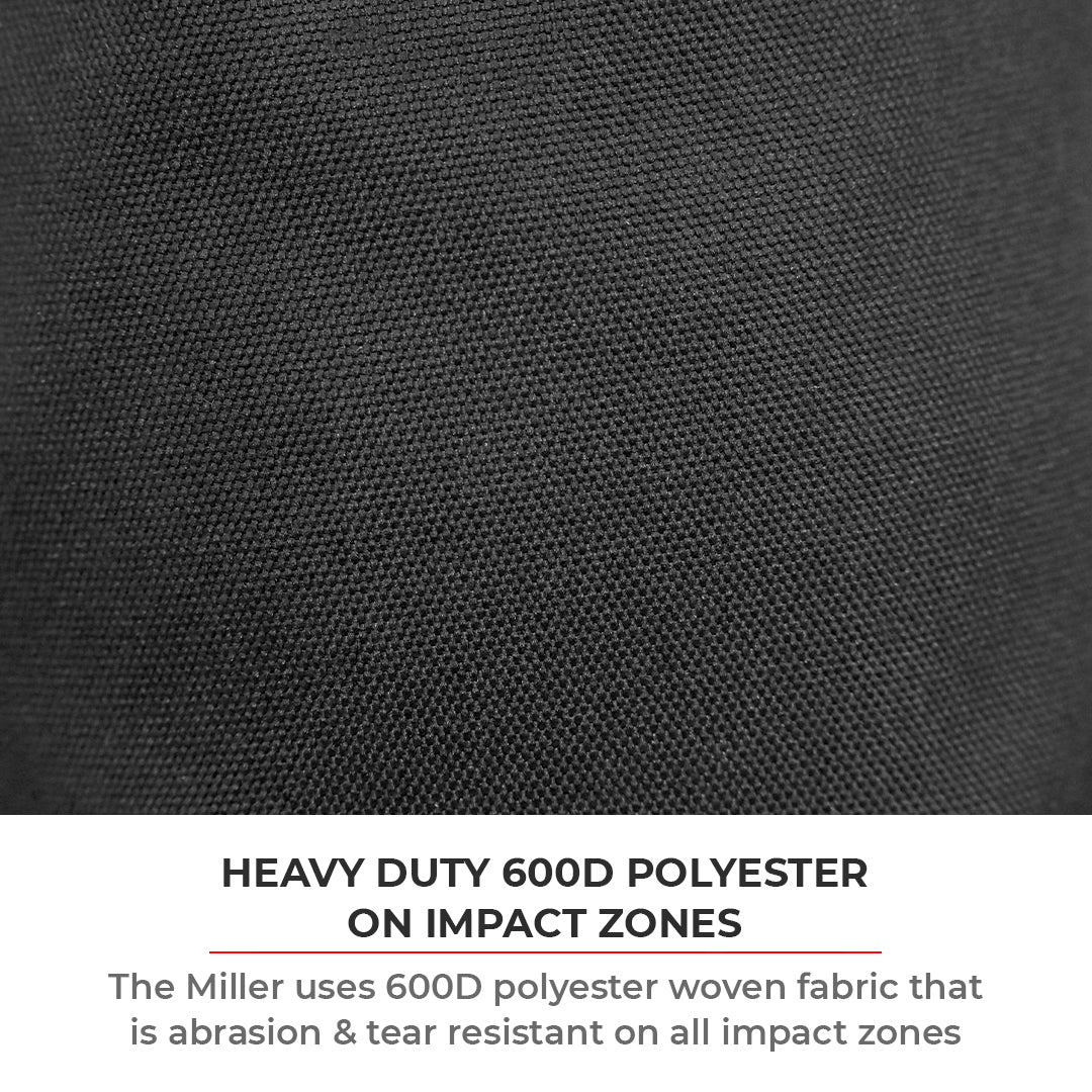 Miller - Street Mesh Riding Pants with Liners (Black)