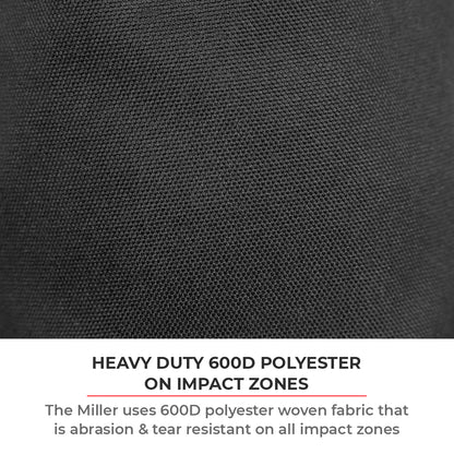 Miller - Street Mesh Riding Pants with Liners (Black)
