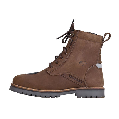 Bronson - Retro Style Motorcycle Riding Boots (Brown)