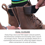 Bronson Retro Boots - Brown