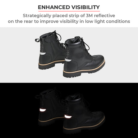 Bronson Retro Boots - Black