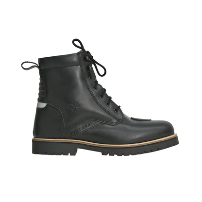 Bronson - Retro Style Motorcycle Riding Boots (Black)