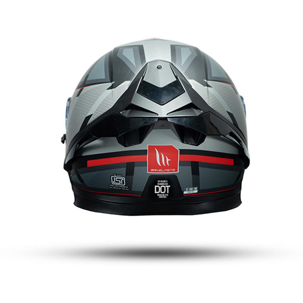 Thunder 3 Sv (Spoiler) Nova B1 - Motorcycle Riding Helmet + Visor (Matt)