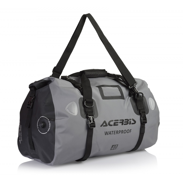 Horizont X-Water - 40L - Waterproof Bag for Motorcyclists (Black/Grey ...