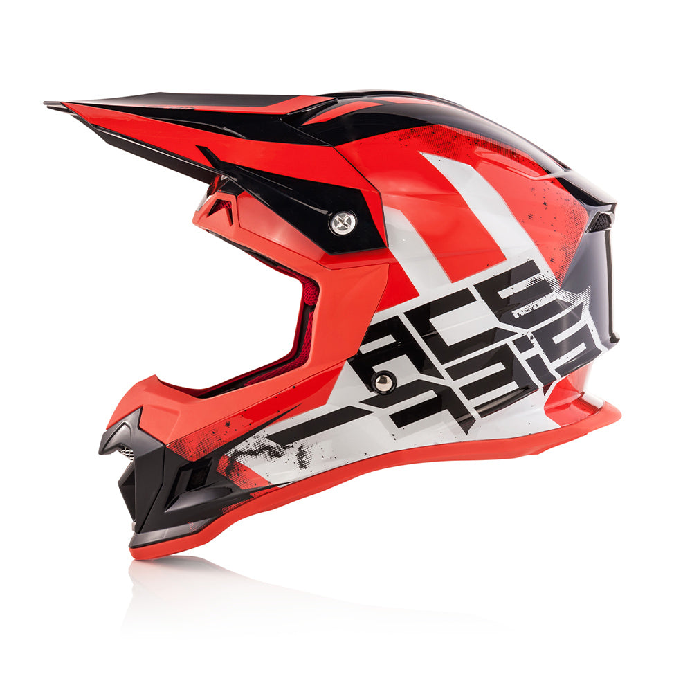 Profile 4 Helmet - White/Red