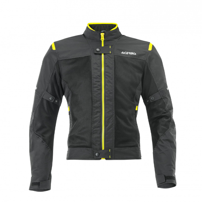 Ramsey My Vented Jacket - Black/Yellow