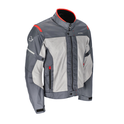 Ramsey My Vented Jacket - Grey/Red