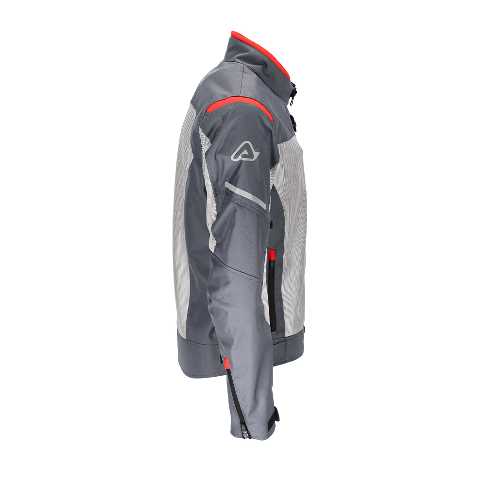 Ramsey My Vented Jacket - Grey/Red
