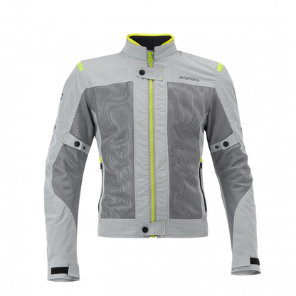 Ramsey My Vented Jacket - Grey/Yellow
