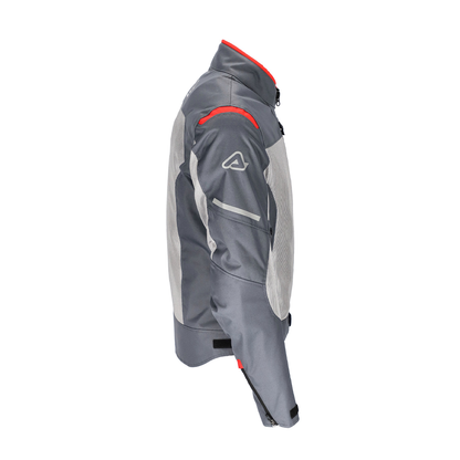Ruby - All Weather Sport Riding Jacket (Grey/Red)