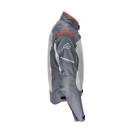 Ruby Jacket - Grey/Red