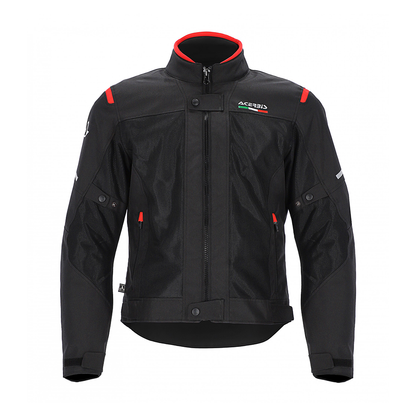 Ruby - All Weather Sport Riding Jacket (Black/Red)