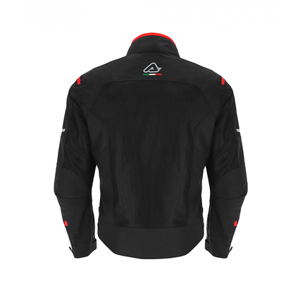 Ruby - All Weather Sport Riding Jacket (Black/Red)