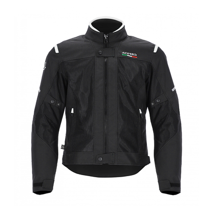 Ruby - All Weather Sport Riding Jacket (Black/White)