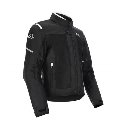 Ruby - All Weather Sport Riding Jacket (Black/White)