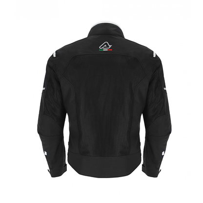 Ruby - All Weather Sport Riding Jacket (Black/White)