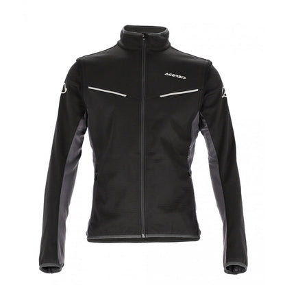 Softshell Track - All Terrain Riding Jacket (Black/Grey)