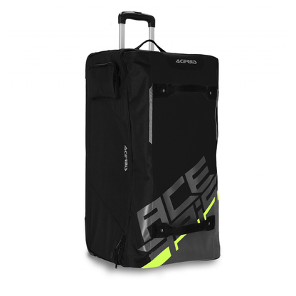 Voyager - 105L - Wheeled Bag for Motorcyclists (Black/Grey)