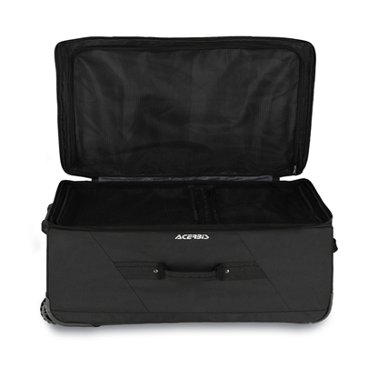 Voyager - 105L - Wheeled Bag for Motorcyclists (Black/Grey)