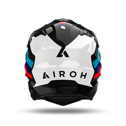 airoh executive color helmet EX14 White Gloss S, Bianco, S Auto e Moto Guard Holder System patented chin guard Airoh Executive Line Helmet, blue,