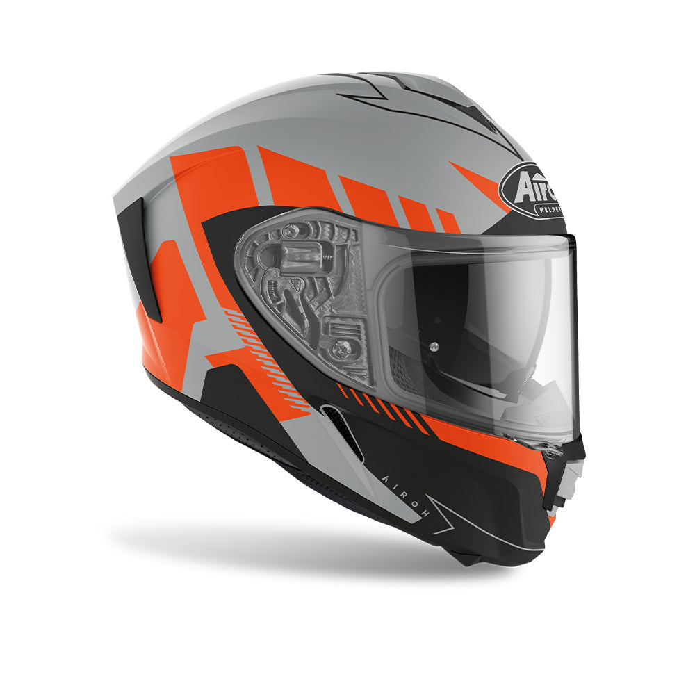Airoh Spark Rise - Matt Orange Helmet